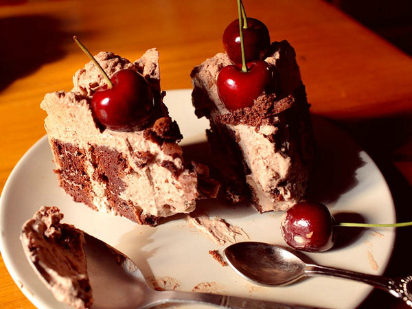 无面粉巧克力蛋糕卷的做法_无面粉南瓜蛋糕卷怎么做【鲁不猴】